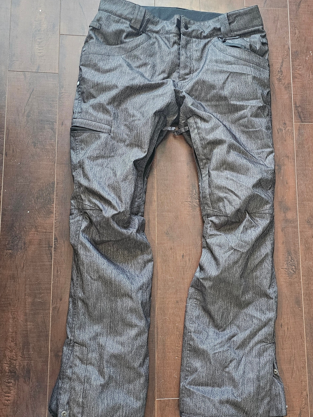 686 Women's Snowboard Pants Dark Grey Denim